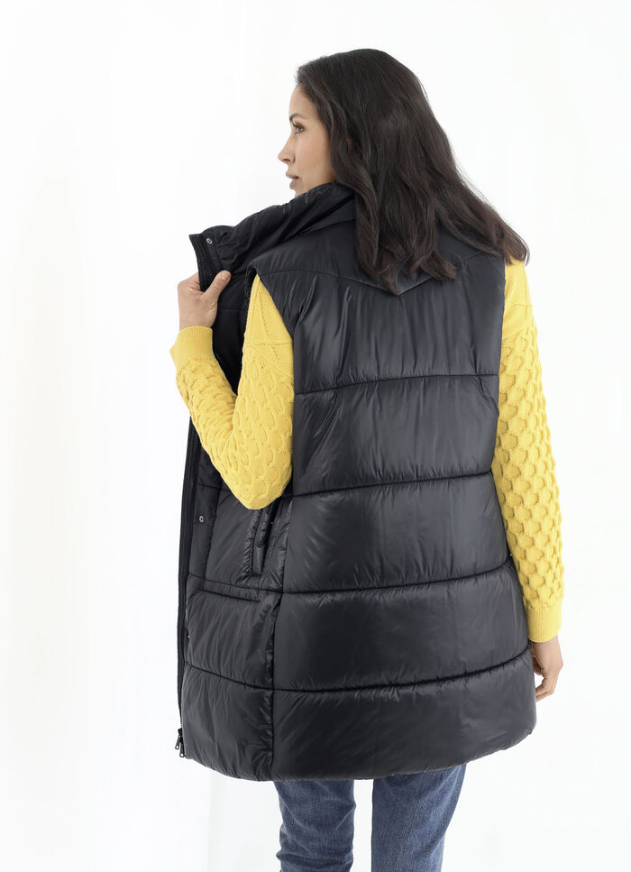 Funktions-Longweste mit 2-Wege-Rei&szlig;verschluss 