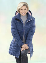 Funktions-Kurzmantel mit abnehmbarer Kapuze 