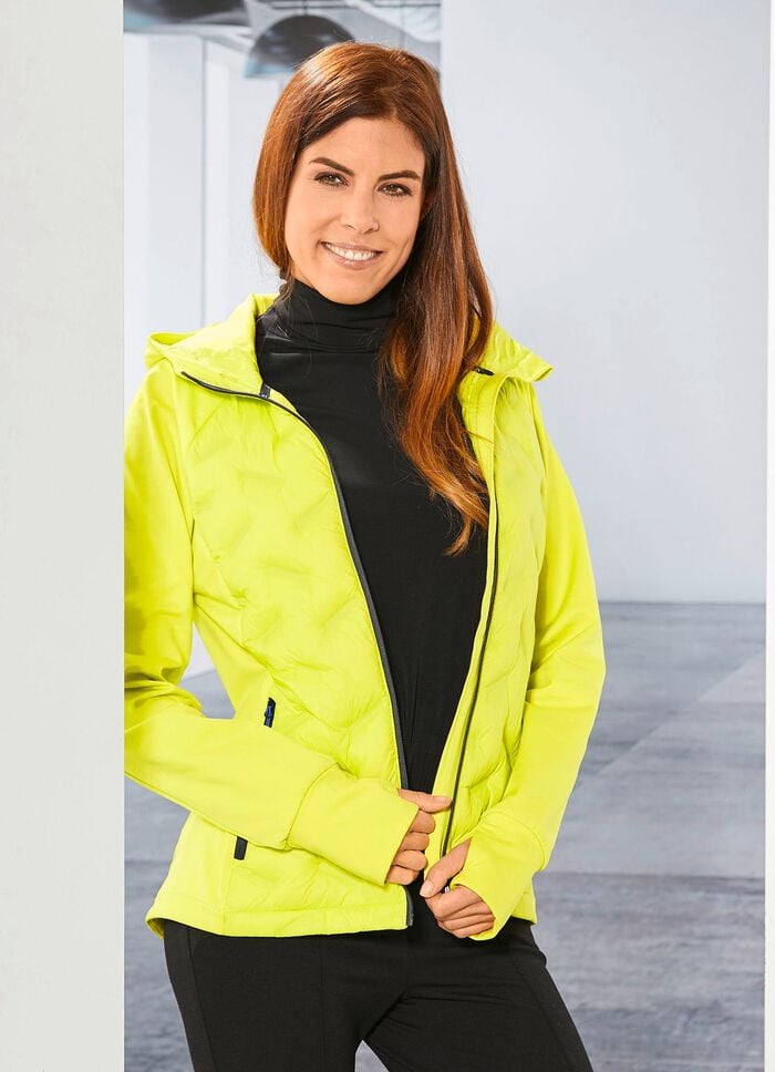 Funktionsjacke in 3 Farben NEONGELB
