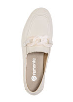 Remonte Loafer mit trendiger Zierkette BEIGE