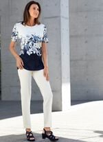 Stilvolles Shirt mit Strass-Schriftzug 