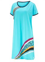 Zweierpack Nachthemden, k&uuml;rzer geschnitten aus Baumwolle 