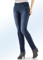 Magic-Jeans mit hohem Stretchanteil JEANSBLAU