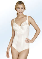 Miss Mary Hosenkorselett mit floraler T&uuml;llstickereispitze SEKT