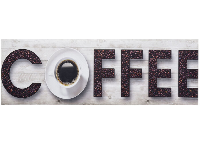 Pflegeleicher und strapazierfähiger Küchenläufer CREME-BRAUN