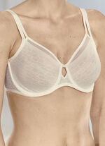 Triumph Signature Sheer-Minimizer-Bügel-BH mit vorgeformten Cups ECRU