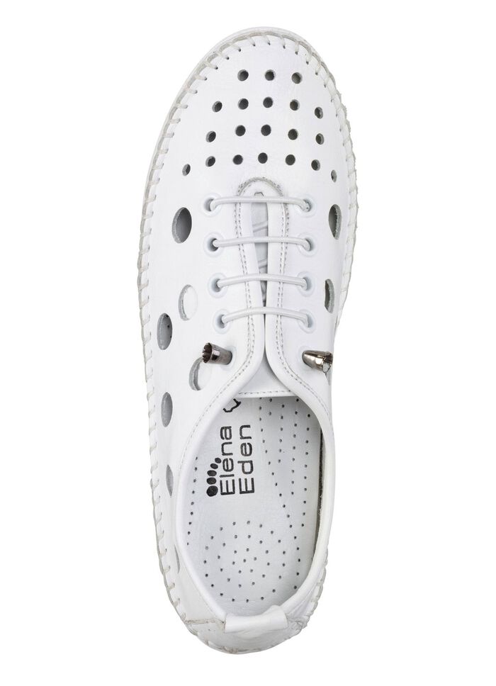 ELENA EDEN, sommerliche Damen-Slipper, Weite G, mit herausnehmbarem Fu&szlig;bett 