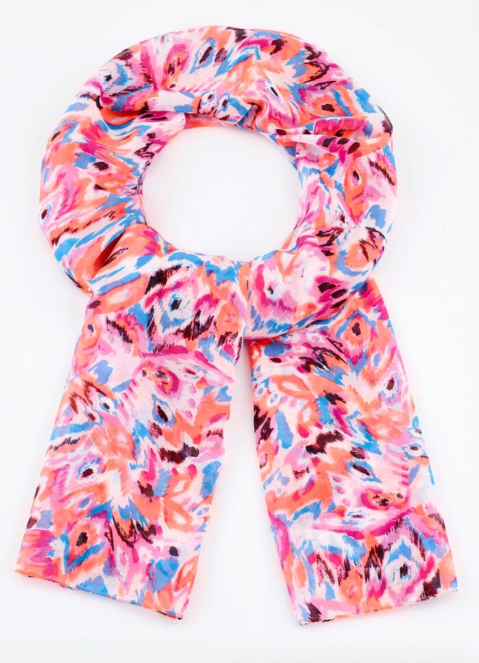 Schal mit Fantasiedessin 