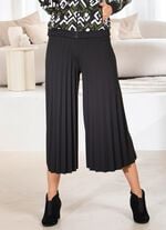 Culotte mit Plissee-Falten 
