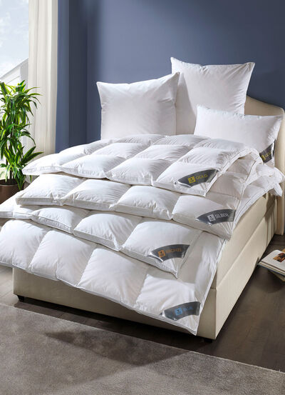 In Deutschland hergestelltes Daunenprogramm aus dem Hause Spessarttraum 