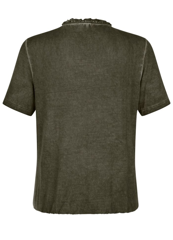 Shirt mit individueller Färbetechnik 