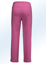 Hose in 7/8-L&auml;nge mit h&ouml;herem Formbund in 7 Farben HIMBEERE