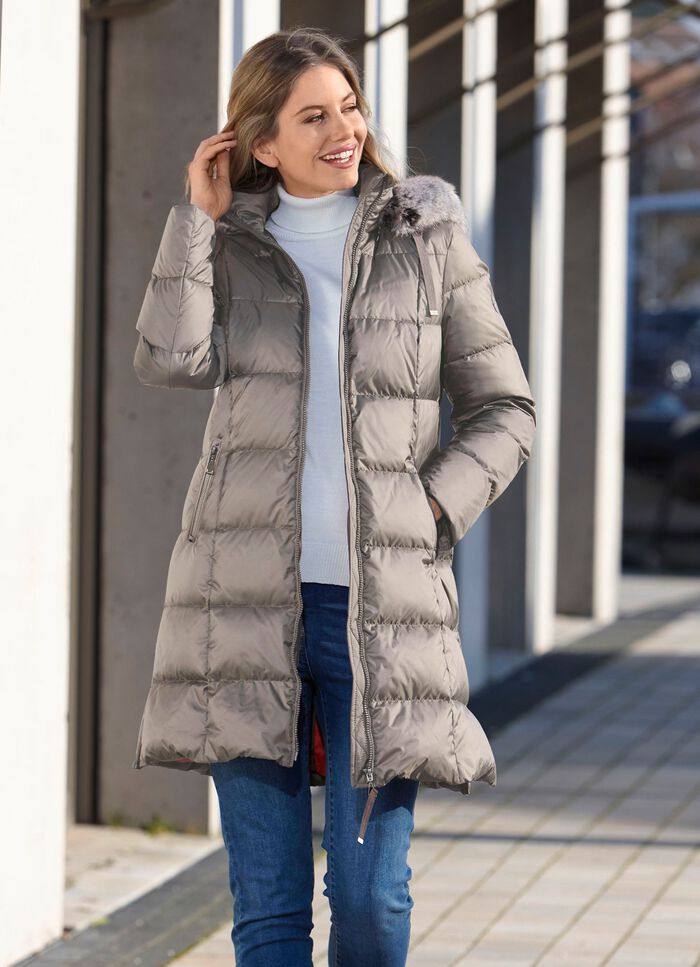 Daunen-Kurzmantel in 2 Farben 