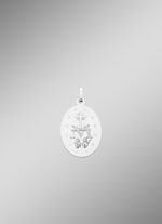 Anh&auml;nger aus Silber, beidseitig tragbar 