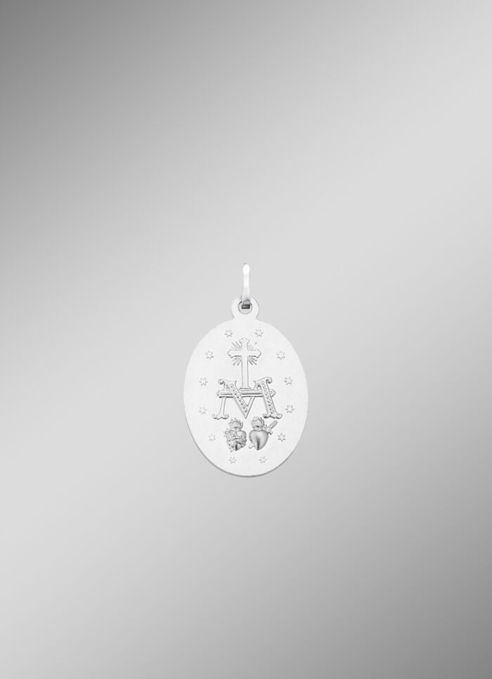 Anh&auml;nger aus Silber, beidseitig tragbar 