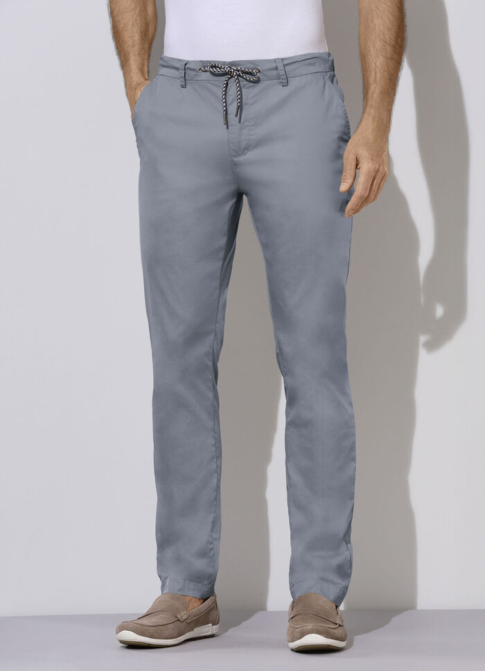 Hose in leicht kühlender Qualität in 3 Farben BLAUGRAU