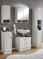 Hervorragendes Badmöbel-Programm aus deutscher Herstellung WEISS-WEISS