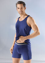 Viererpack Pants, uni, mit Elastikbund 