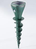 Maulwurfvertreiber mit Erdbohrer 