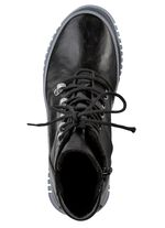 Gemini Schn&uuml;r-Bootie aus weichem Rind-Nappaleder 