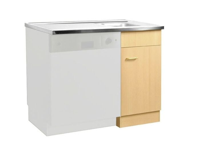 Sp&uuml;lenschrank mit melaminharzbeschichteter Oberfl&auml;che 