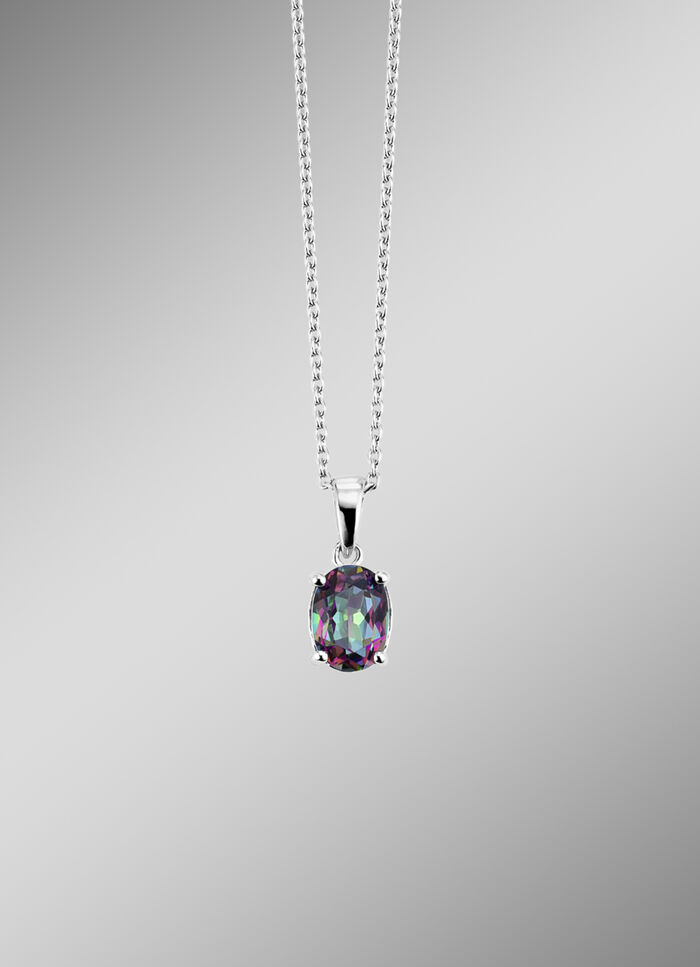 Anh&auml;nger mit Mystic-Feuertopas 