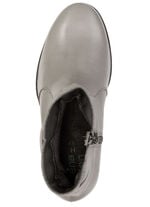 ELENA EDEN, modische Damen-Stiefeletten, Weite G, mit herausnehmbarem Fußbett HELLGRAU