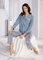 Zweierpack Schlafanzüge mit langen Ärmeln und langer Hose  