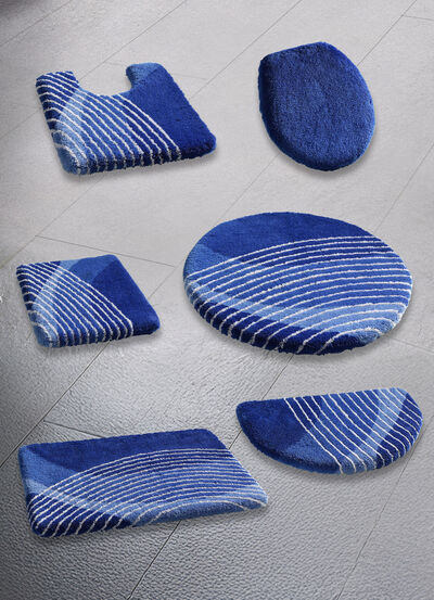 Badgarnitur von Kleine Wolke mit latexierter Rückseite 