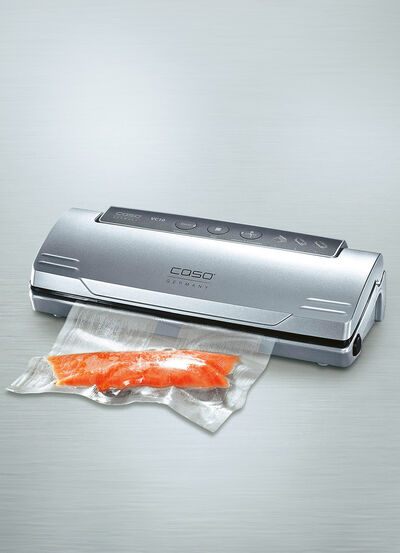 Caso Vakuumierer: Bis zu 8x länger frisch durch Vakuum 