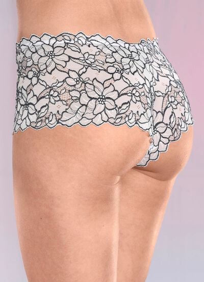 Zweierpack Pants aus elastischer Spitze 