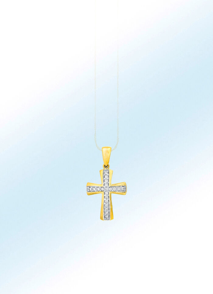 Klassischer Kreuz-Anh&auml;nger 