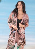 Laurina Blusenjacke mit farbbrillantem Druckdessin 