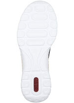 Rieker, sportliche Damen-Sneaker, mit MemoSoft Decksohle DUNKELBLAU