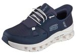 SKECHERS, Herren-Sneaker, mit geformter Slip-Ins Fersenplatte MARINE