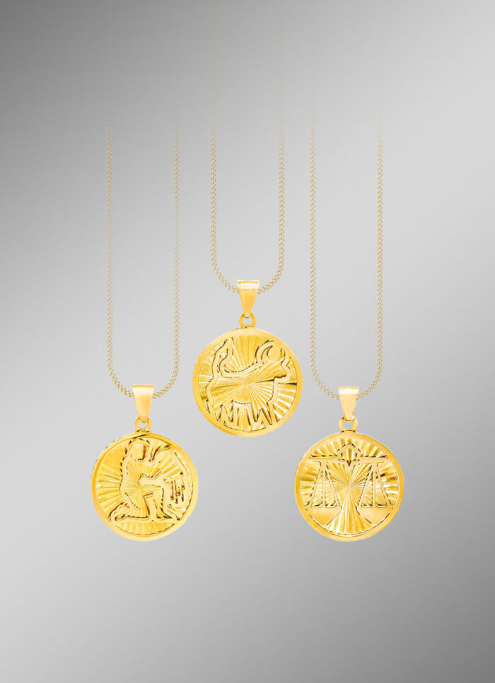 Geschmackvolle Sternzeichen Anh&auml;nger 