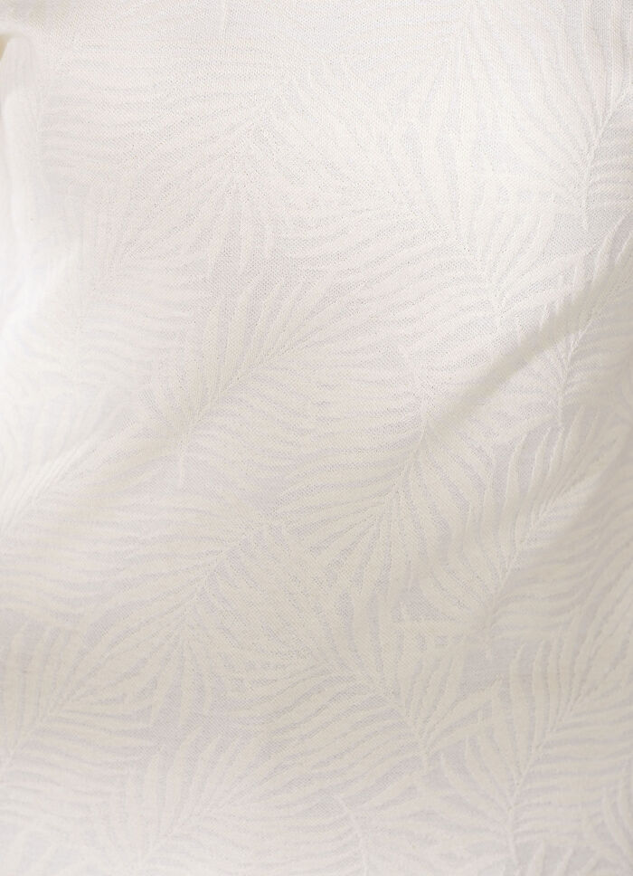 Shirt mit angesetzem Abschluss 