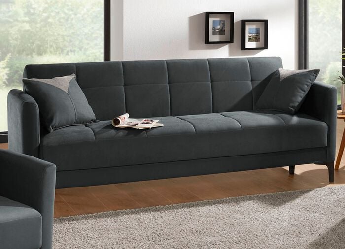 Polsterm&ouml;bel mit Stauraum und Liegefunktion 