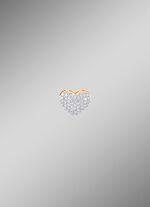 Herz-Anh&auml;nger mit 48 Diamanten 