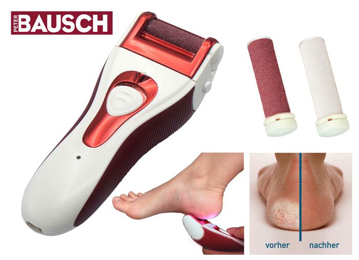 Hornhautentferner mit ergonomischem Handgriff 