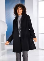 Kurzmantel in Swingerform 