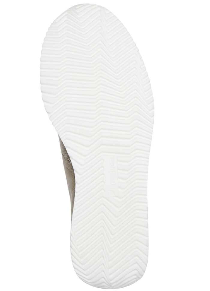 Waldläufer, bequeme Damen-Sneaker, Weite H, mit herausnehmbarem Fußbett BRONZE