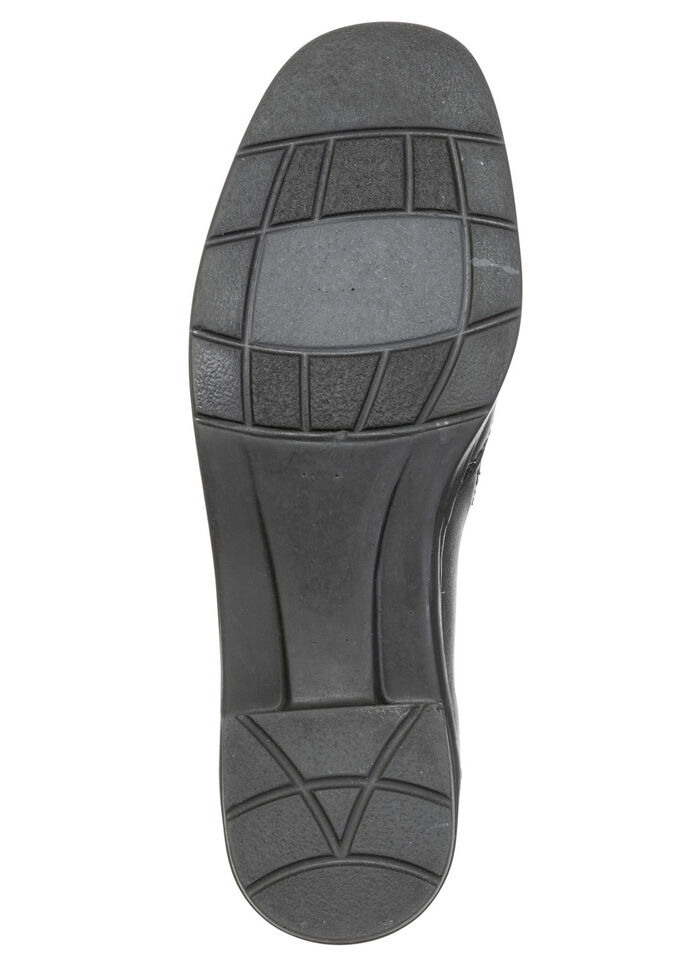 ELENA EDEN, klassicher Damen-Trotteur, Weite G, mit herausnehmbarem Fußbett SCHWARZ