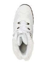 Schn&uuml;r-Stiefelette mit Klimamembrane WEISS