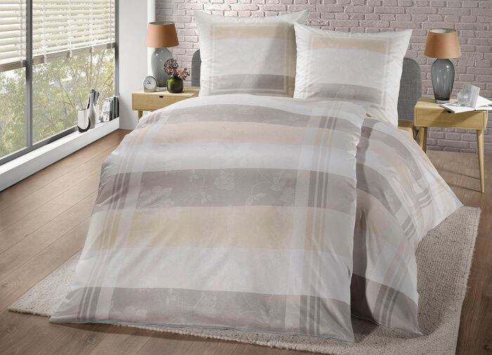 Bettw&auml;sche-Garnitur CREME