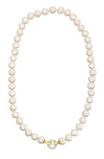 Halskette mit S&uuml;&szlig;wasser-Zuchtperlen 