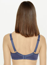 Susa Zweierpack BH mit zarter Elastikspitze 1X MARINE, 1X WEISS