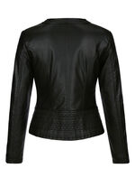 Blazer mit toniger Stickerei 