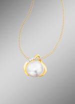 Anh&auml;nger mit S&uuml;&szlig;wasser-Zuchtperlen-Bouton 