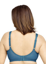 Glamorise Stütz-BH mit Spitze PETROL